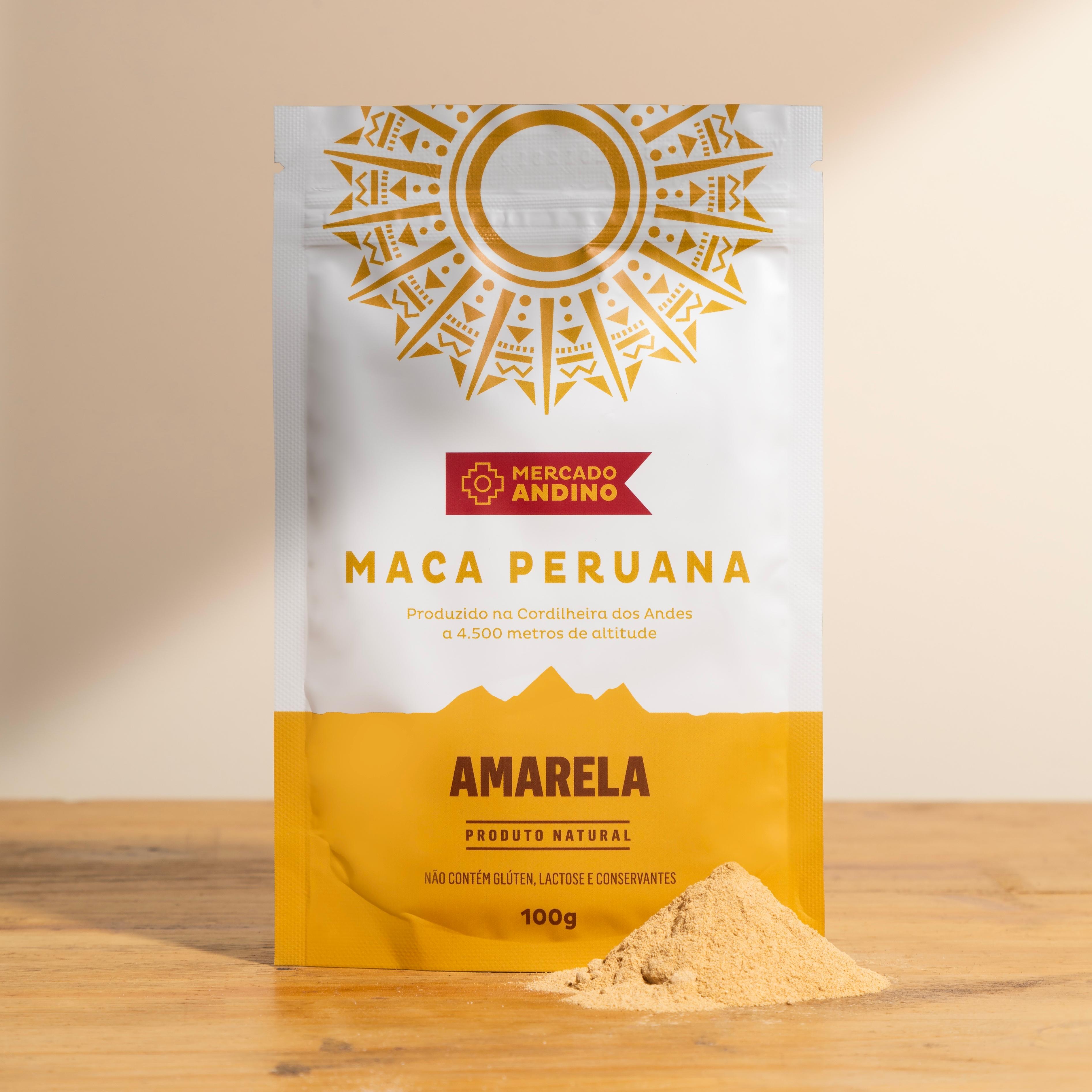 Maca Peruana Amarela 100g