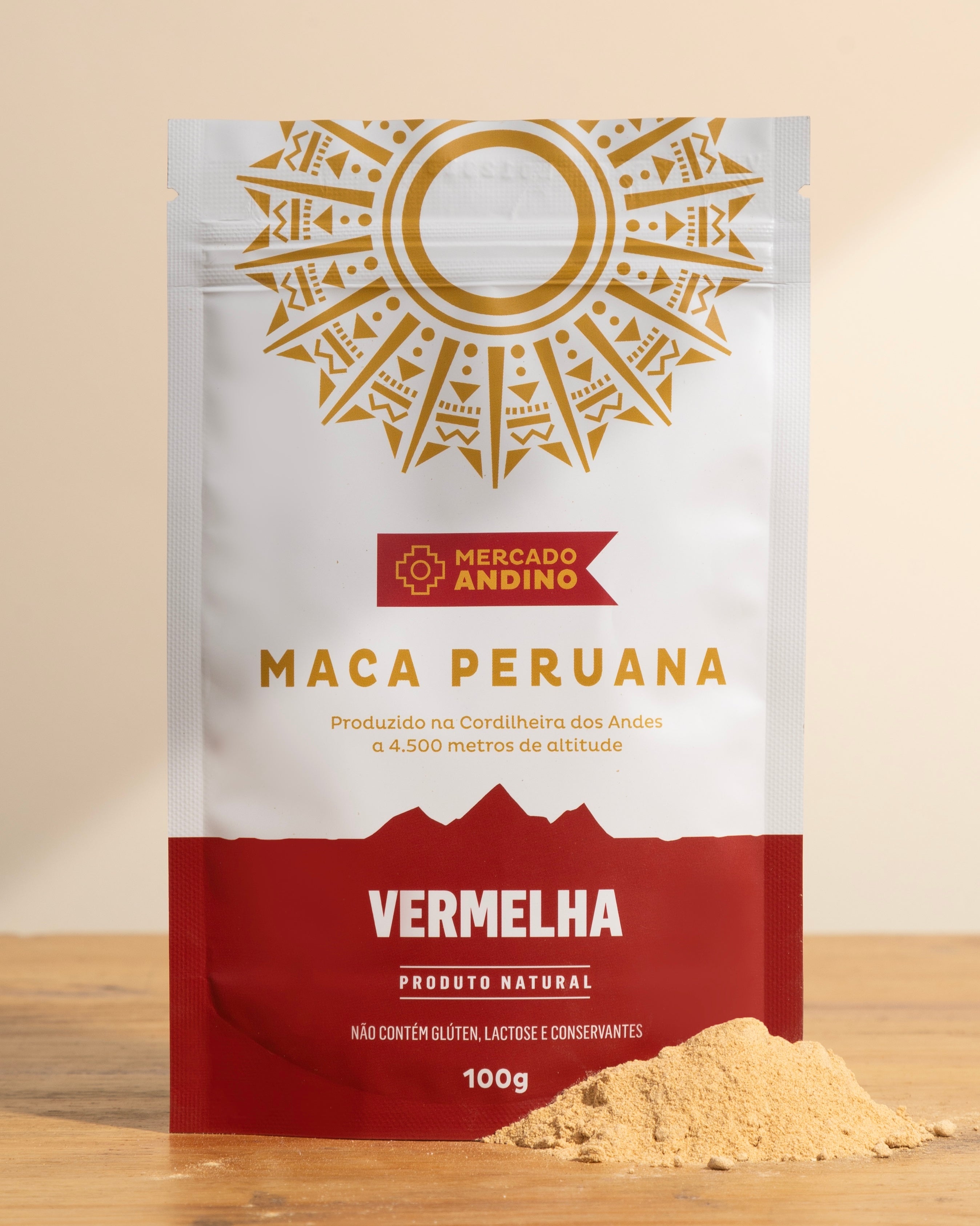 Maca Peruana Vermelha 100g