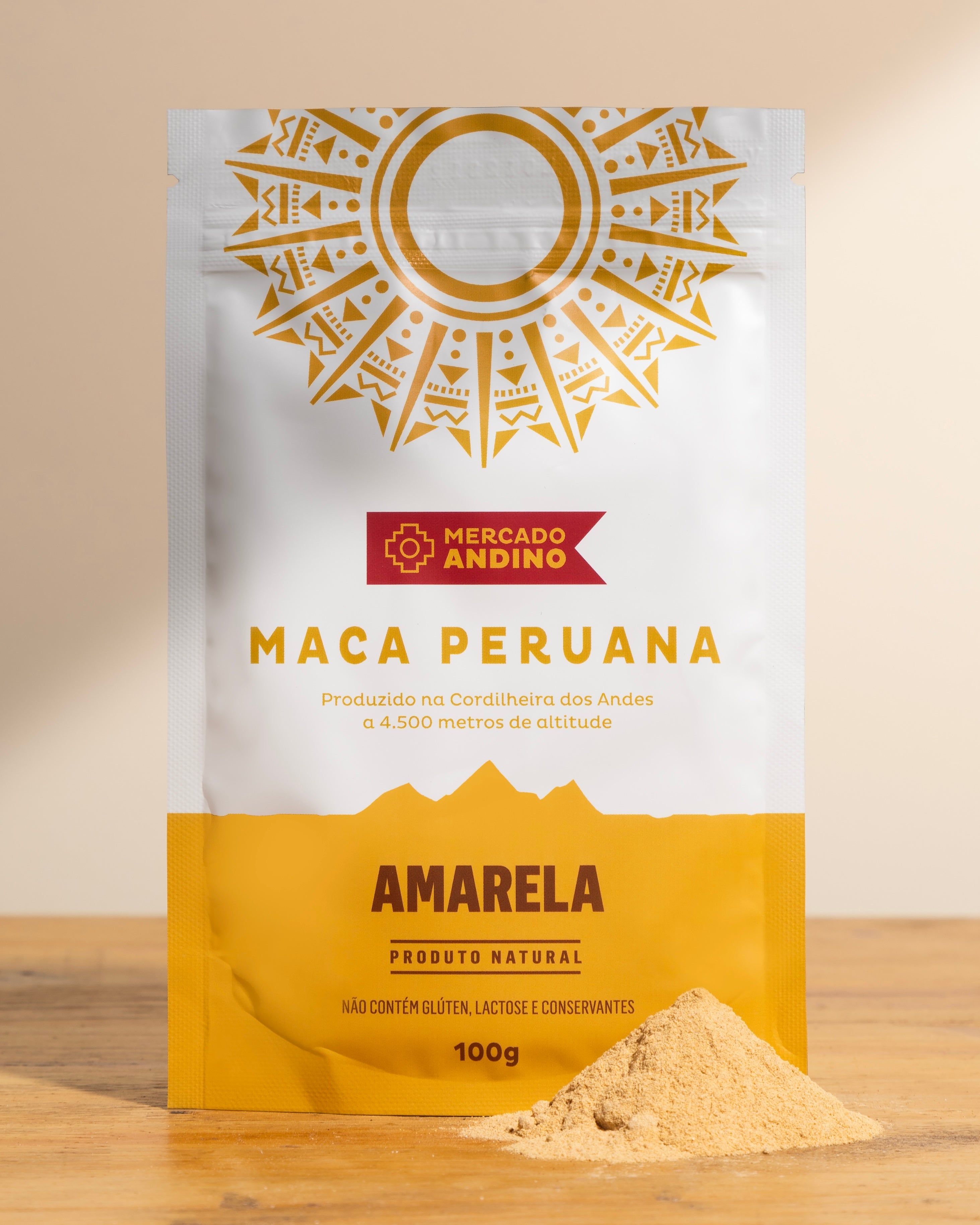 Maca Peruana Amarela 100g